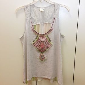 One September Bead Embellished Tank